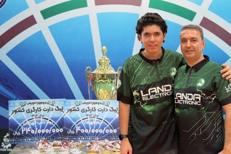 دومین دوره لیگ دارت کارگری کشور 1402