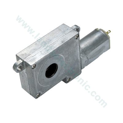 موتور DC گیربکس حلزونی GM6558 (12V 120RPM)