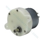 موتور گیربکس پلاستیکی 6 ولت 90RPM مدل JS-40