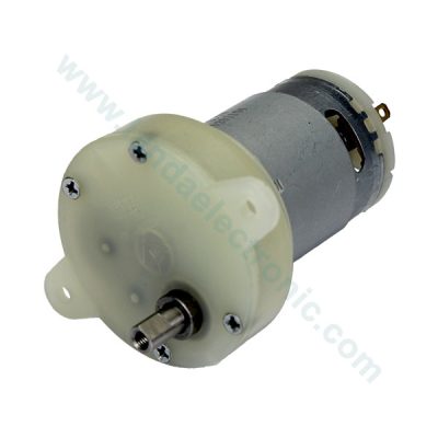 موتور DC گیربکس دار ولتاژ 3.7 800 دور
