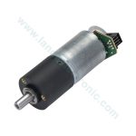 موتور DC گیربکس دار با انکدر 12 ولت 70 دور مدل RK-370CW