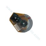 موتور DC گیربکس دار با انکدر 12 ولت 70 دور مدل RK-370CW